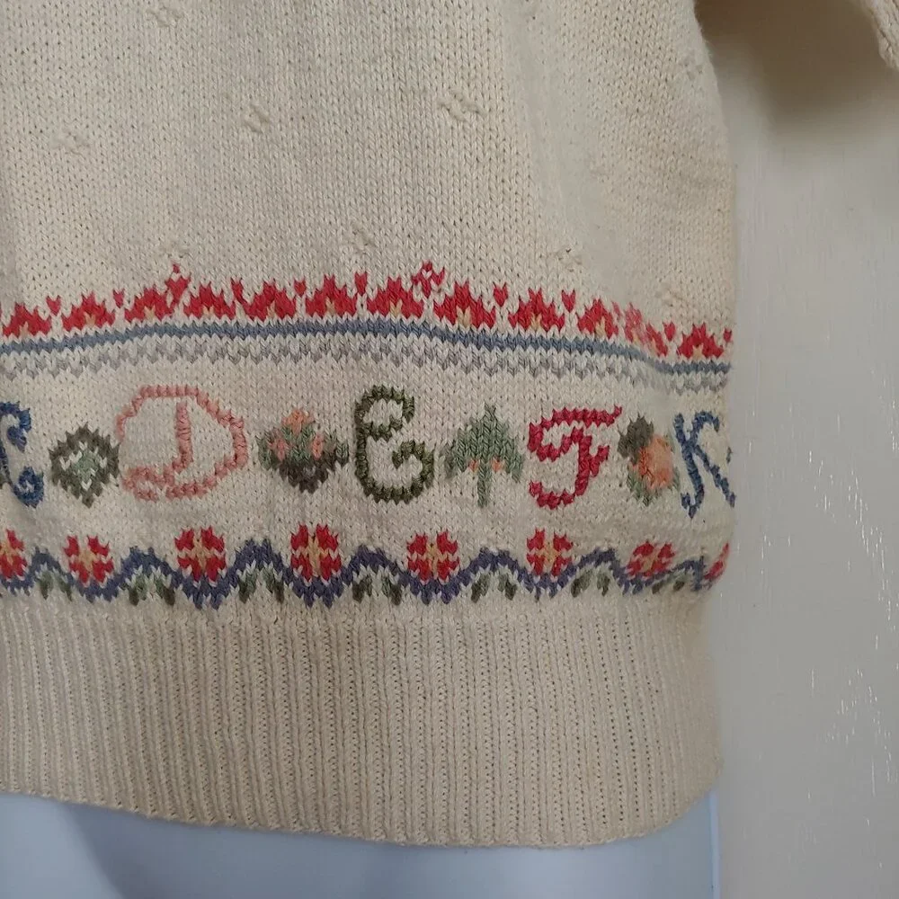 Lauren Ralph Lauren Exclusive Teacher Old Money Quiet Luxury Sweater SP Logo - Picture 10 of 16